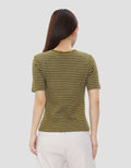 SUKO STRIPE KAOS WANITA