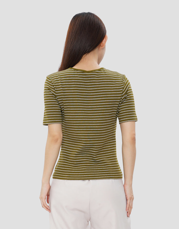 SUKO STRIPE KAOS WANITA