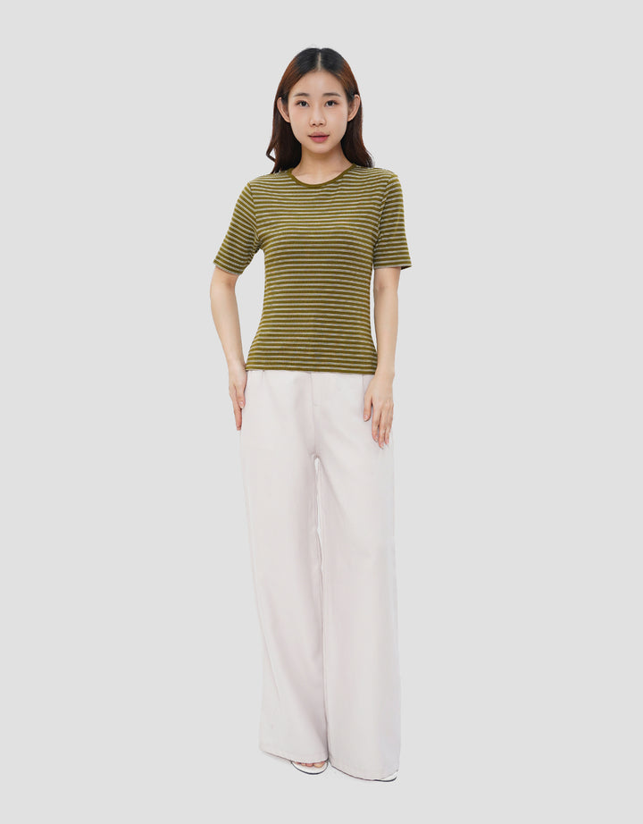 SUKO STRIPE KAOS WANITA