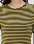 SUKO STRIPE KAOS WANITA