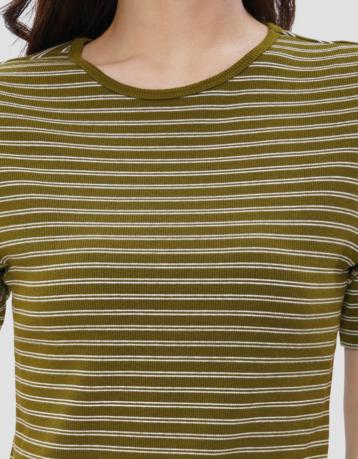 SUKO STRIPE KAOS WANITA