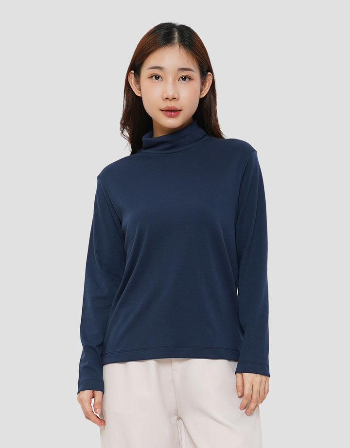 SUKO TURTLENECK KAOS LENGAN PANJANG WANITA