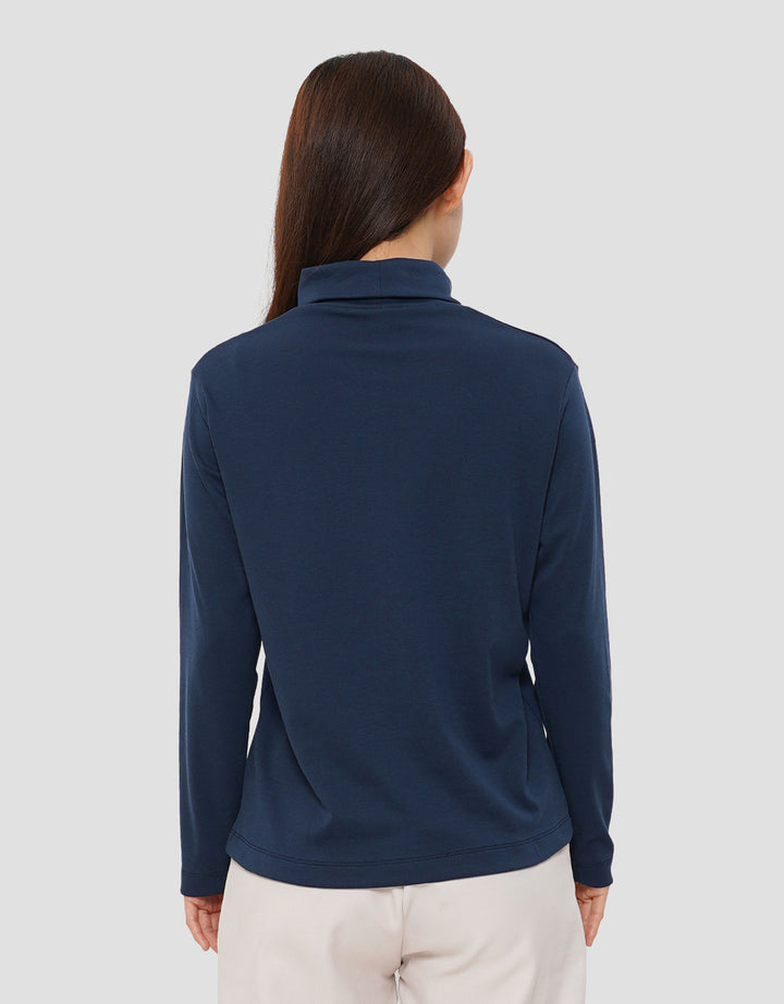 SUKO TURTLENECK KAOS LENGAN PANJANG WANITA