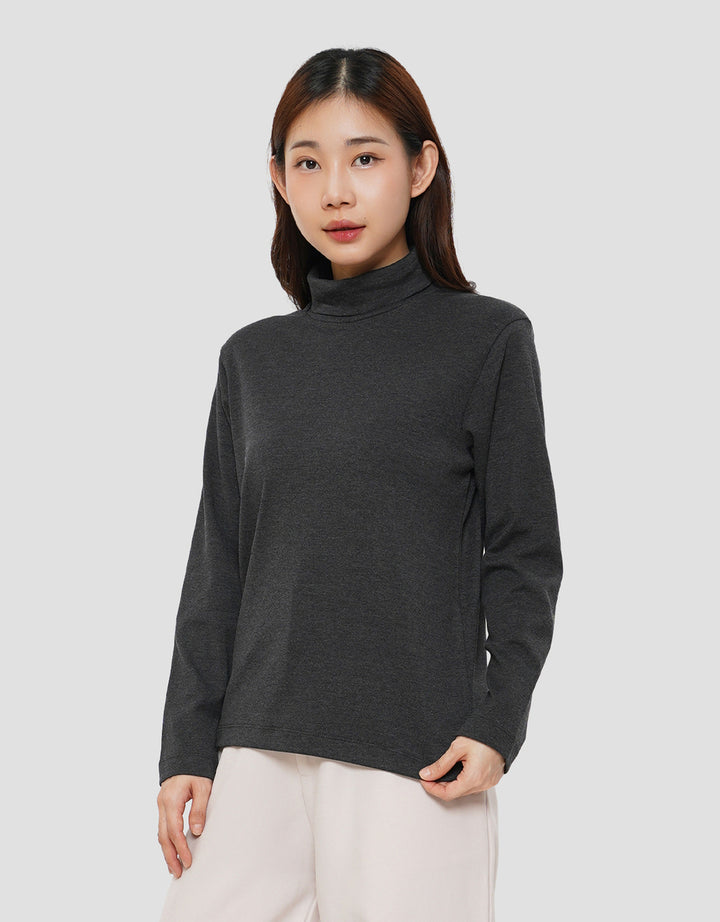 SUKO TURTLENECK KAOS LENGAN PANJANG WANITA