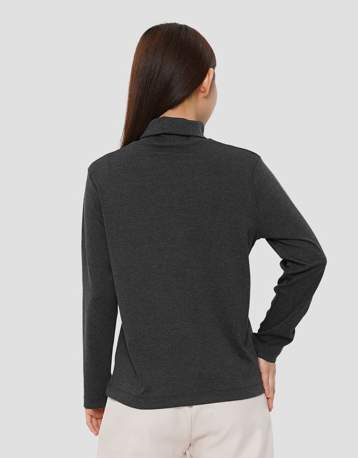 SUKO TURTLENECK KAOS LENGAN PANJANG WANITA