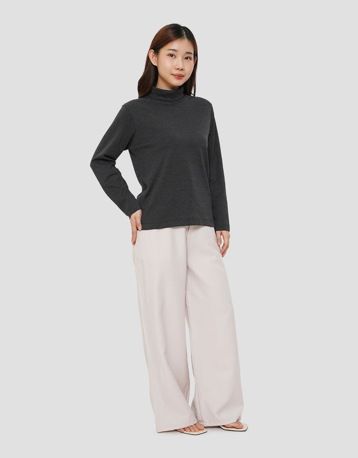 SUKO TURTLENECK KAOS LENGAN PANJANG WANITA