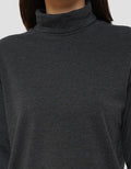 SUKO TURTLENECK KAOS LENGAN PANJANG WANITA