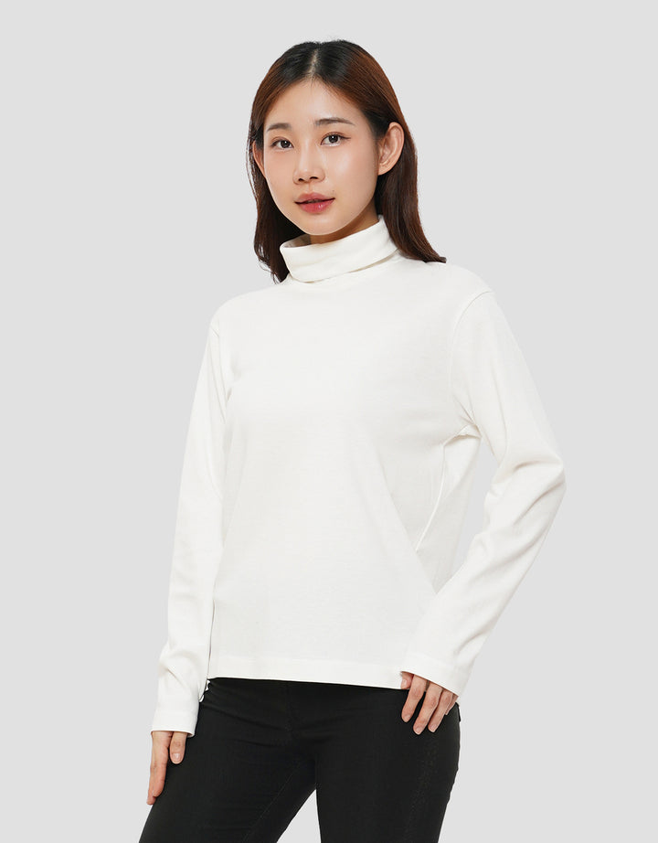 SUKO TURTLENECK KAOS LENGAN PANJANG WANITA