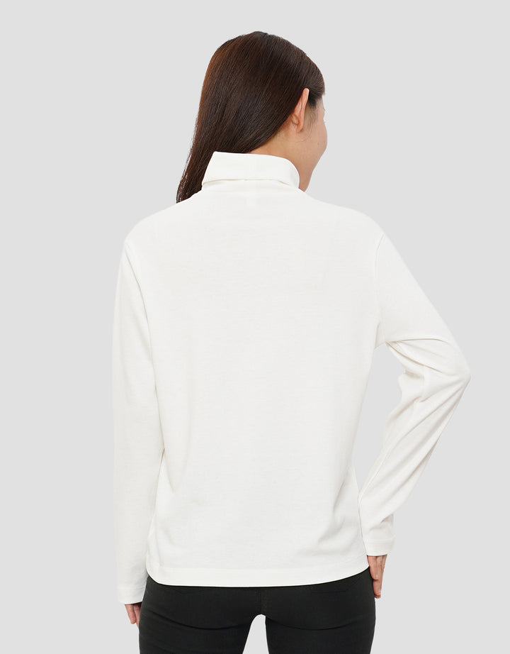 SUKO TURTLENECK KAOS LENGAN PANJANG WANITA