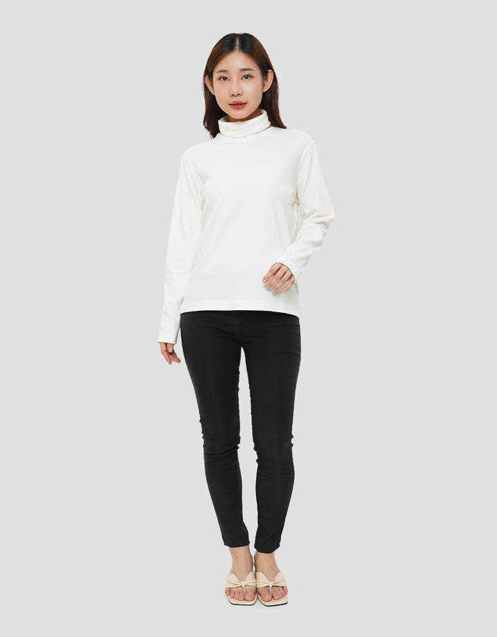 SUKO TURTLENECK KAOS LENGAN PANJANG WANITA