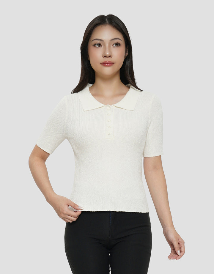 SUKO TEKSTUR POLO WANITA