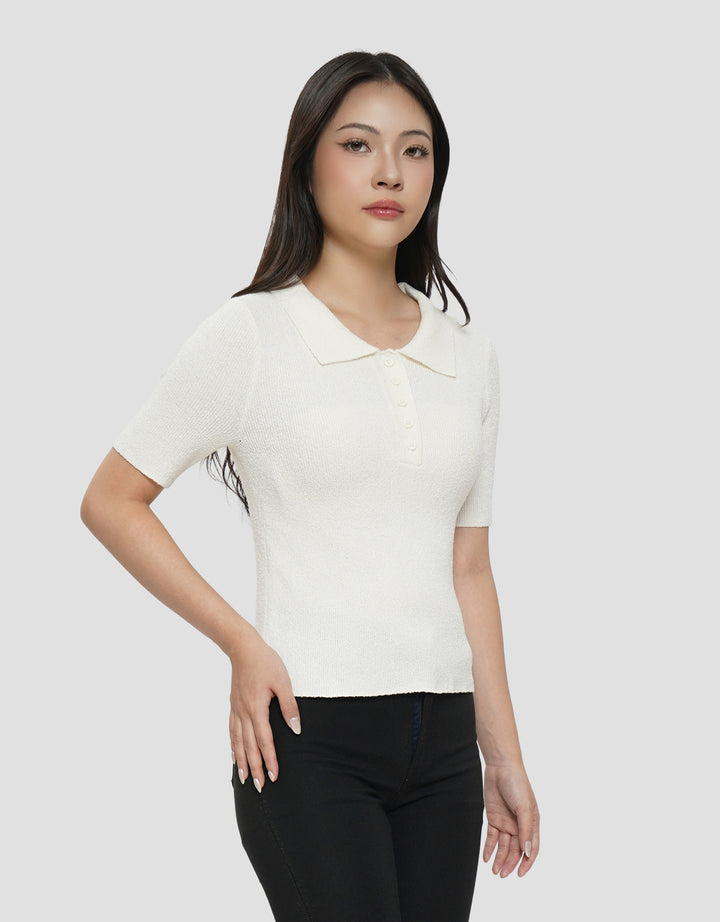 SUKO TEKSTUR POLO WANITA
