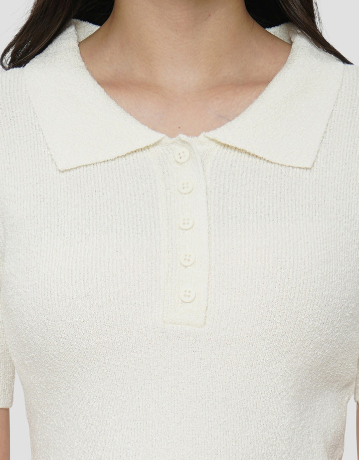 SUKO TEKSTUR POLO WANITA