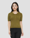 SUKO TEKSTUR POLO WANITA