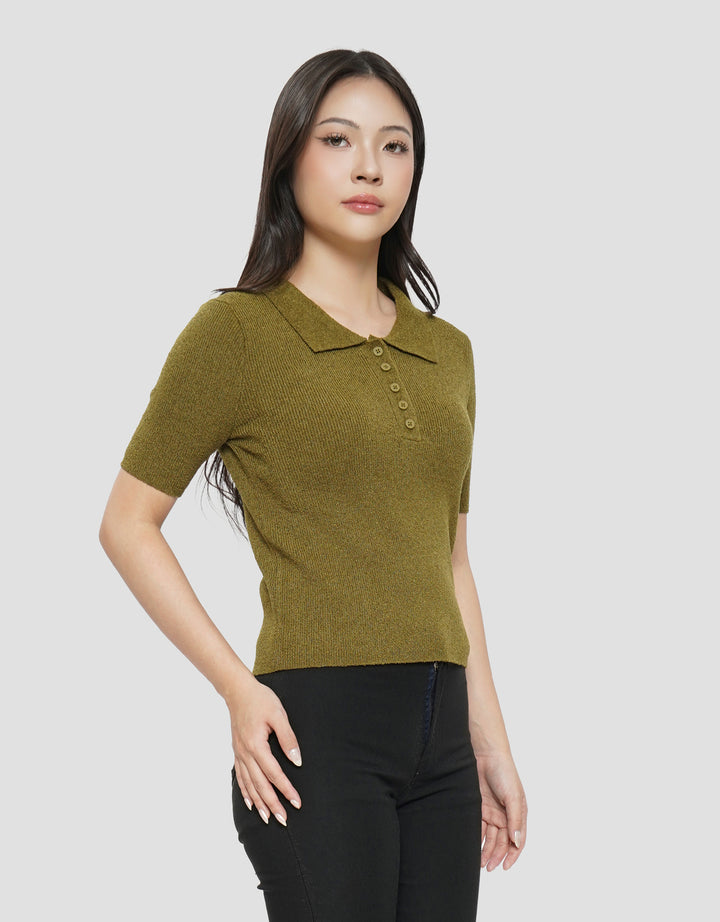 SUKO TEKSTUR POLO WANITA