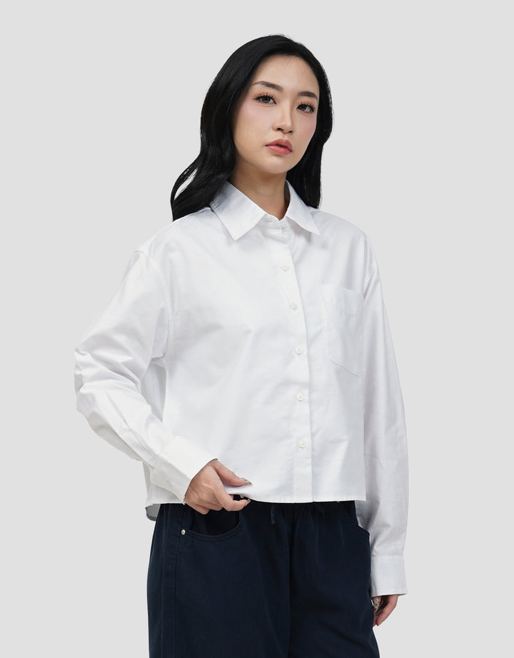 SUKO OXFORD BOXY KEMEJA WANITA