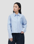 SUKO OXFORD BOXY KEMEJA WANITA