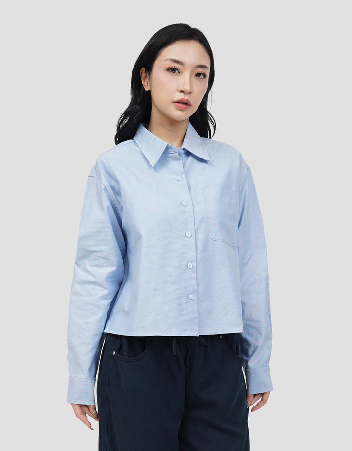 SUKO OXFORD BOXY KEMEJA WANITA