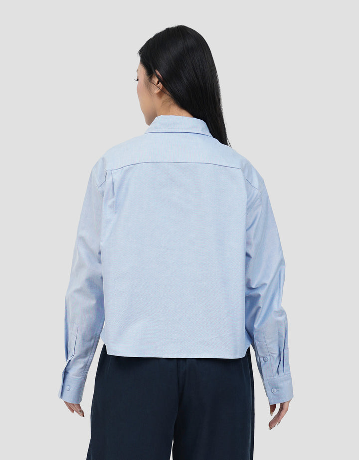 SUKO OXFORD BOXY KEMEJA WANITA