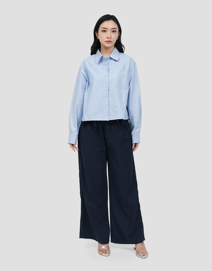 SUKO OXFORD BOXY KEMEJA WANITA