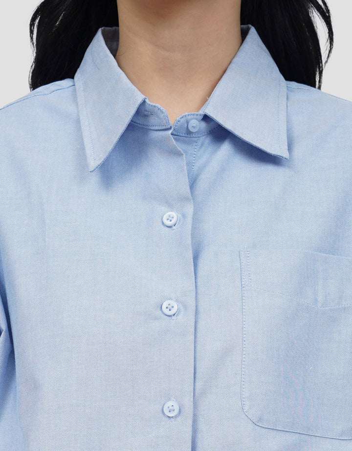 SUKO OXFORD BOXY KEMEJA WANITA