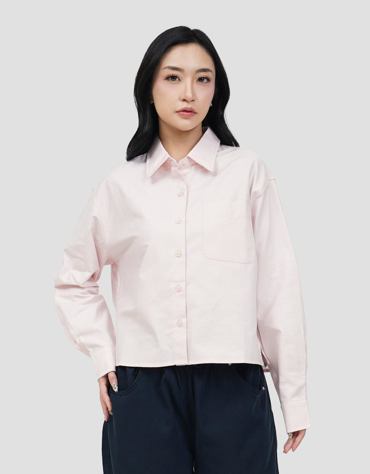 SUKO OXFORD BOXY KEMEJA WANITA