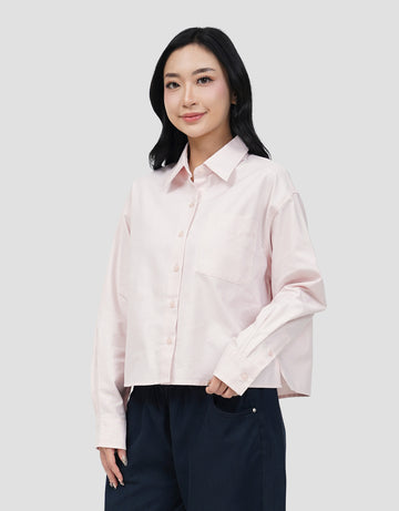 SUKO OXFORD BOXY KEMEJA WANITA