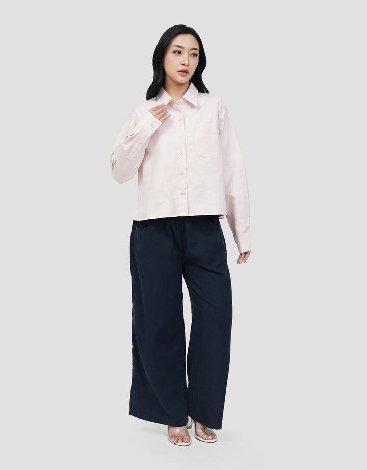 SUKO OXFORD BOXY KEMEJA WANITA
