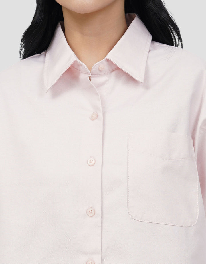 SUKO OXFORD BOXY KEMEJA WANITA