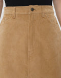 SUKO ROK MIDI CORDUROY WANITA