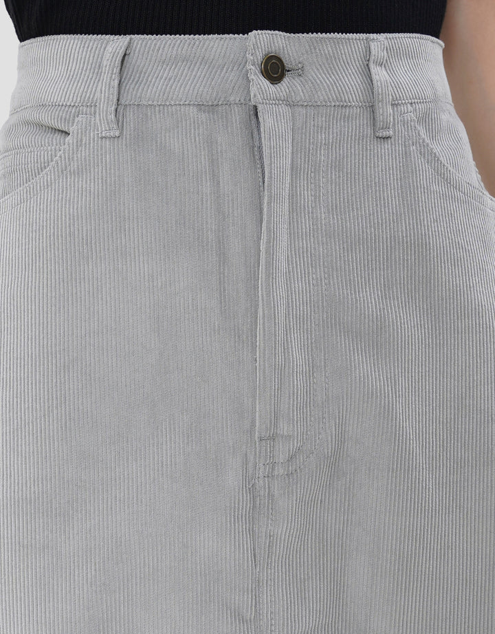 SUKO ROK MIDI CORDUROY WANITA