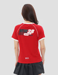 DISNEY PRINT MICKEY MOUSE RACING KAOS WANITA