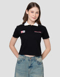 DISNEY MICKEY MOUSE KAOS KERAH WANITA