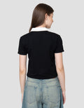 DISNEY MICKEY MOUSE KAOS KERAH WANITA