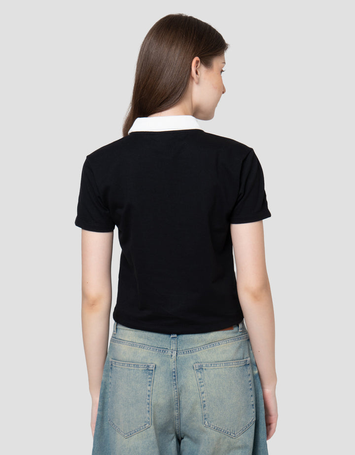 DISNEY MICKEY MOUSE KAOS KERAH WANITA