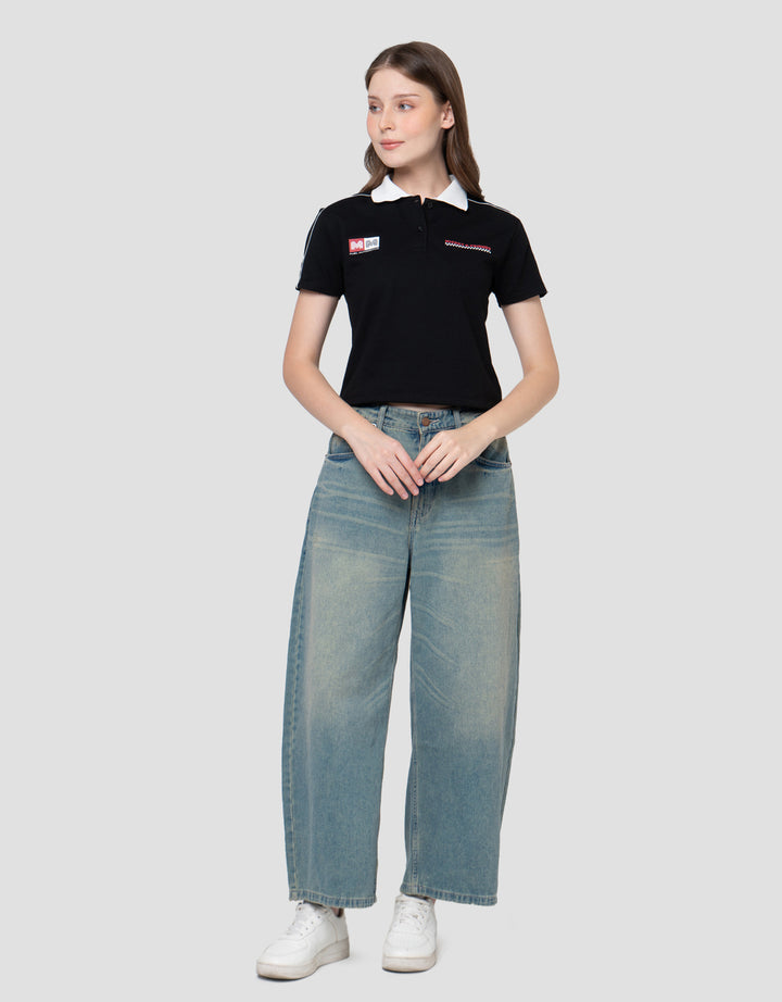 DISNEY MICKEY MOUSE KAOS KERAH WANITA