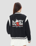 DISNEY BOXY PRINT MICKEY MOUSE JAKET VARSITY WANITA