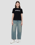 NEVADA SOLID BROOKLYN PRINT KAOS WANITA