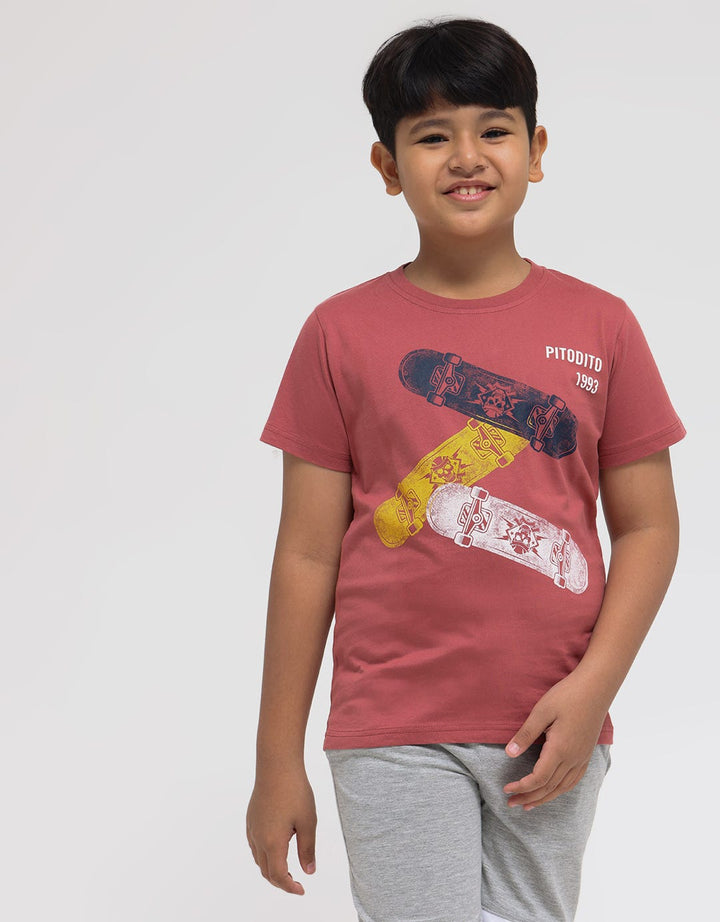Pito Dito Joshka Kaos Lengan Pendek Anak Laki-laki