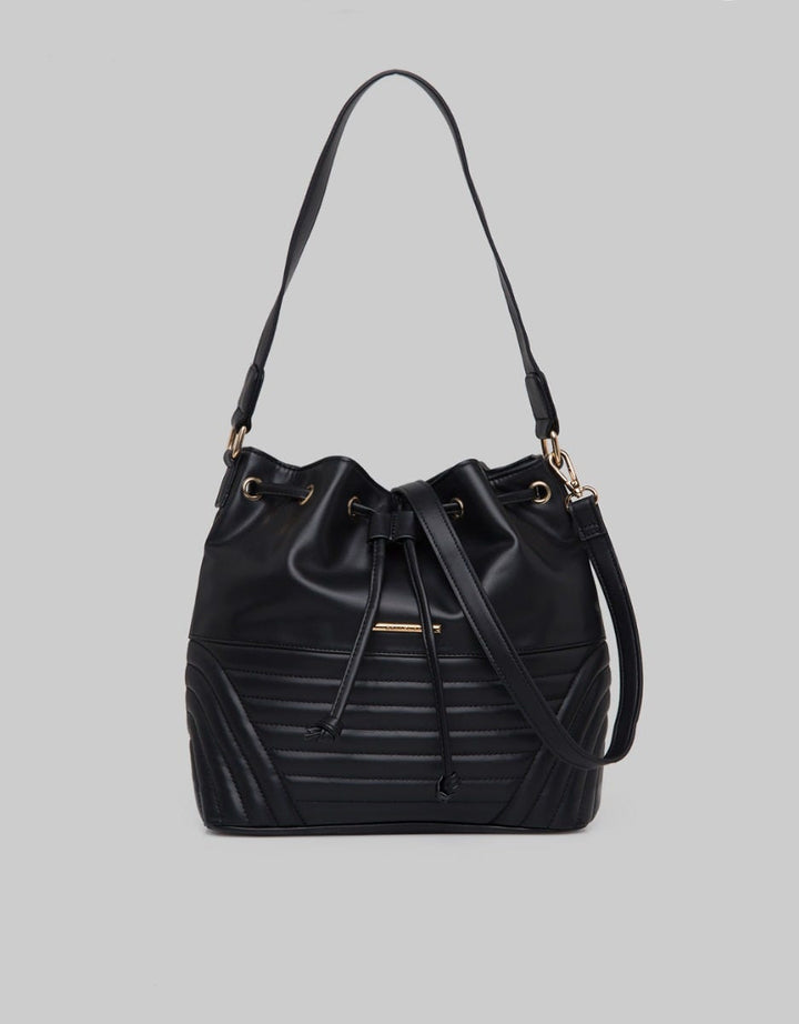 Connexion Shoulder Bag Bucket Plum2