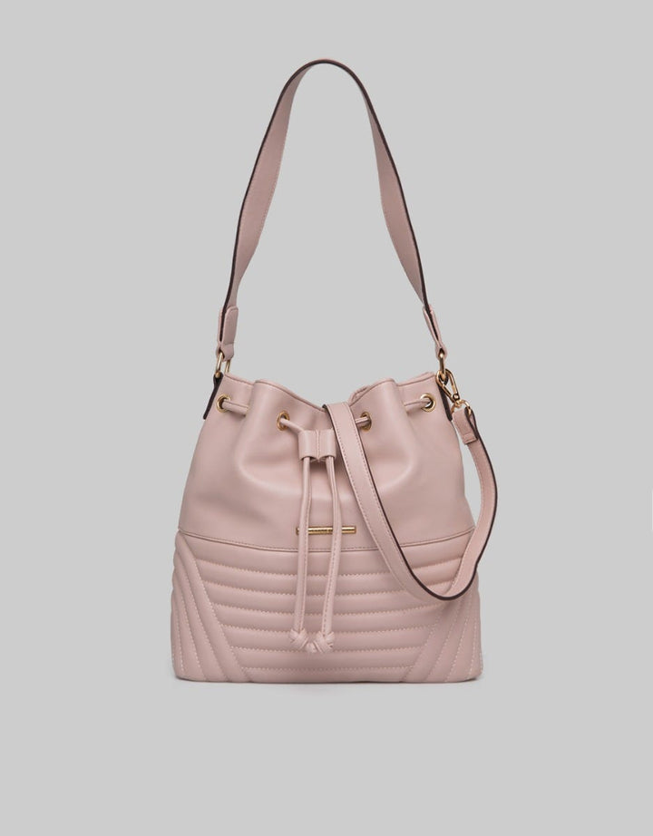 Connexion Shoulder Bag Bucket Plum2