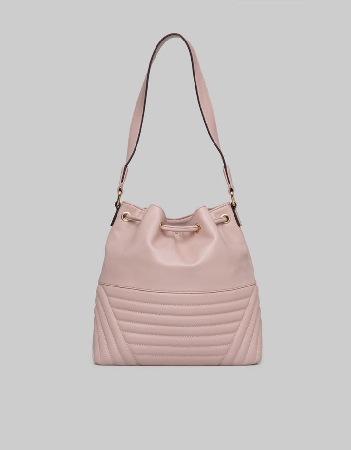 Connexion Shoulder Bag Bucket Plum2