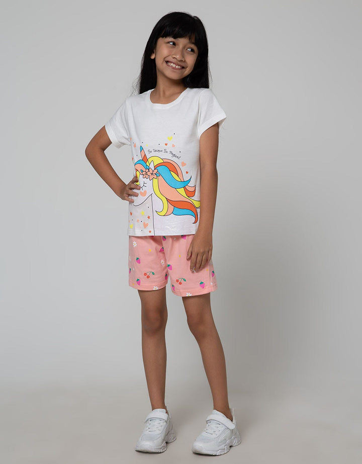 Little M Short Sleeve T-Shirt Unicorn 2