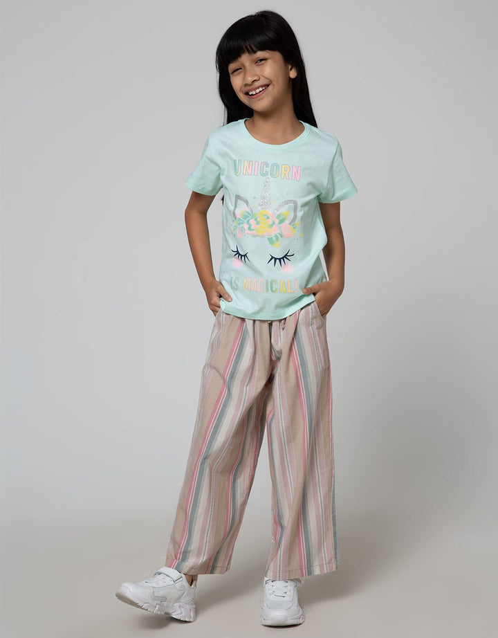 Little M Short Sleeve T-Shirt Unicorn 3