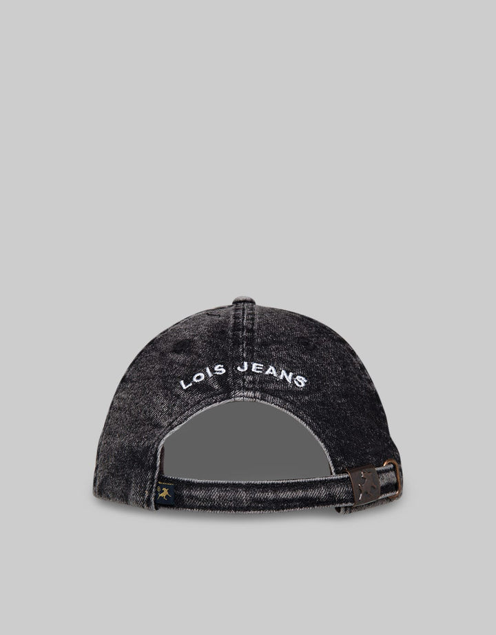 Lois Male Bordir Casual Topi Pria