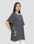 SUKO THE SIMPSONS SIDE PRINT KAOS WANITA