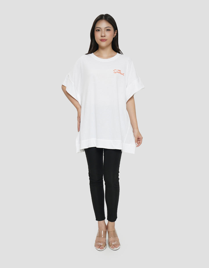 SUKO THE SIMPSONS BACK PRINT LISA KAOS WANITA