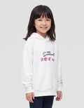 SUKO THE SIMPSONS PRINT DONUTS JAKET HOODIE WANITA