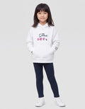 SUKO THE SIMPSONS PRINT DONUTS JAKET HOODIE WANITA
