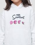 SUKO THE SIMPSONS PRINT DONUTS JAKET HOODIE WANITA